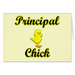 Principal Chick Greeting Cards