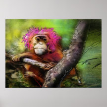 Print "Hairs to you!" - by Miki