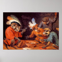 Print: Monkey Tavern