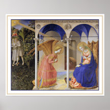Print: The Annunciation by Fra Angelico