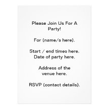 Printed Custom Monogram. Black and White. Custom Announcement