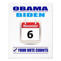 Prints: Your Vote Counts Photographic Print