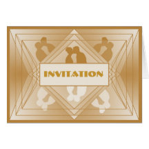 Prisma Collection Deluxe Invitation Pastel Beige Card