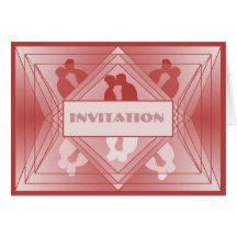 Prisma Collection Deluxe Wedding Invitation Mauve Cards