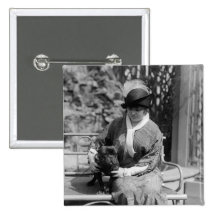 Prize Bulldog, 1910s Pinback Buttons