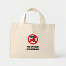 Pro-Education Anti-Republican Bag