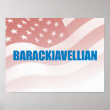 Pro-Obama - BARACKIAVELLIAN Poster