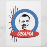 Pro-Obama Retro Gifts Flyer Design