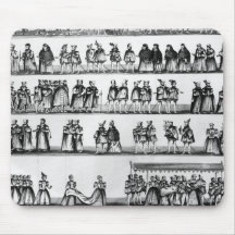 Procession at the Christening of Prince Arthur Mousepads