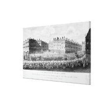 Procession of the Opening of the Estates Gallery Wrap Canvas