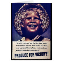 Produce For Victory! Cards