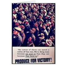 Produce For Victory! Cards