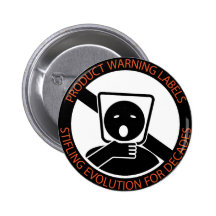Product-warning-labels Pins
