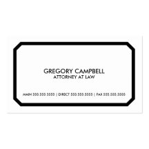 Professional / Attorney Business Cards