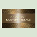 Professional Automotive Industrial Metallic business cards