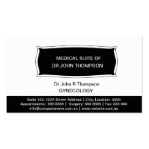 Professional/Black Business Card