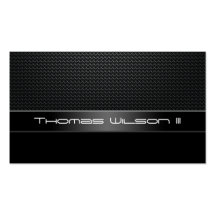 Professional Carbon Fibre Car Business Cards