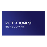 Professional Elegant Simple Plain Blue Gradient Business Card Templates