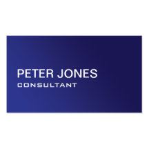 Professional Elegant Simple Plain Blue Gradient Business Card Templates