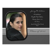Professional Grey Personalized Invitation
