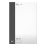 professional greys stationery design