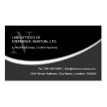 Professional Monogram Business Cards