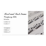 Professional Musician Business Card Templates