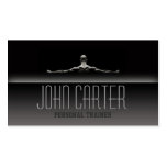 Professional Personal Trainer / Bodybuilder Card Business Card Template