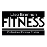 Professional Personal Trainer / Fitness Card Business Card Template