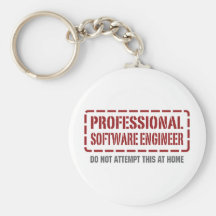 Professional Software Engineer Key Chain