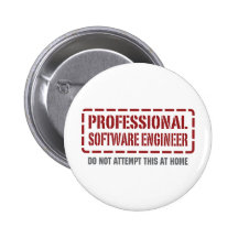 Professional Software Engineer Pinback Buttons