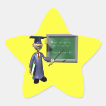 Professor Star Stickers