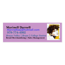 Profile Card Design Business Card Template