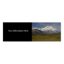 profile or business card, Denali