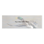 profile or business card, duck