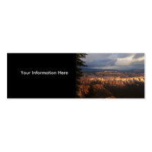 profile or business card, landscape