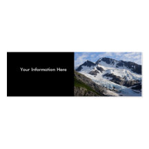 profile or business card, Landscape