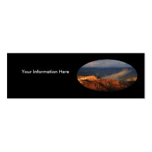 profile or business card, landscape
