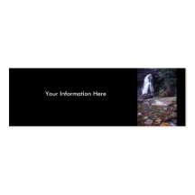 profile or business card, waterfall