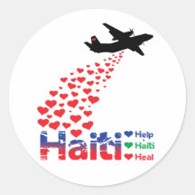 Profit to Unicef - Haiti Air Drop - Sticker 6 pk
