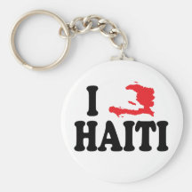 Profit to Unicef - I Heart Haiti Keychain