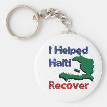 Profit to Unicef - I Helped Haiti Keychains