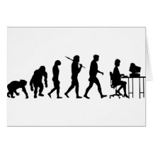 Programmers business analysts secretaries gear greeting card