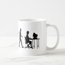 Programmers business analysts secretaries gear mug