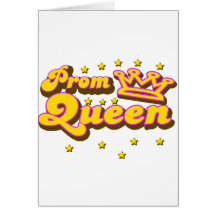 Prom Queen Cards