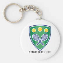 Promotional keychain gift for tennis club