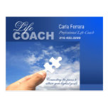 PROMOTIONAL Life Coach advertisement Postcard