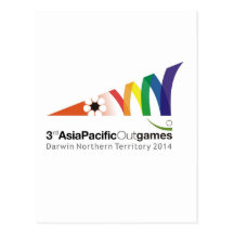 Promotional Material 3rd Asia Pacific Outgames Postcards