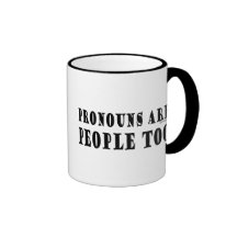 Pronouns Coffee Mug