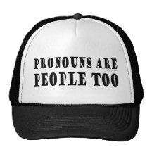 Pronouns Hats